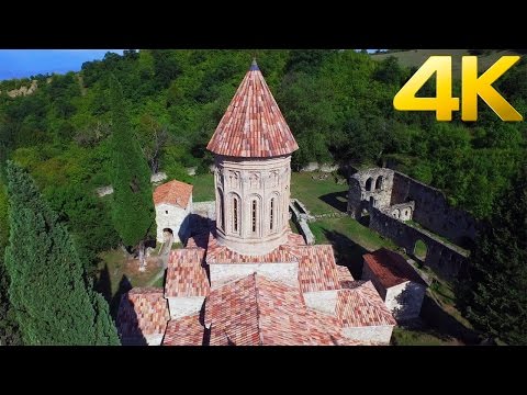 Ikalto Academy / იყალთოს აკადემია / Академия Икалто / - 4K aerial video footage DJI Inspire 1